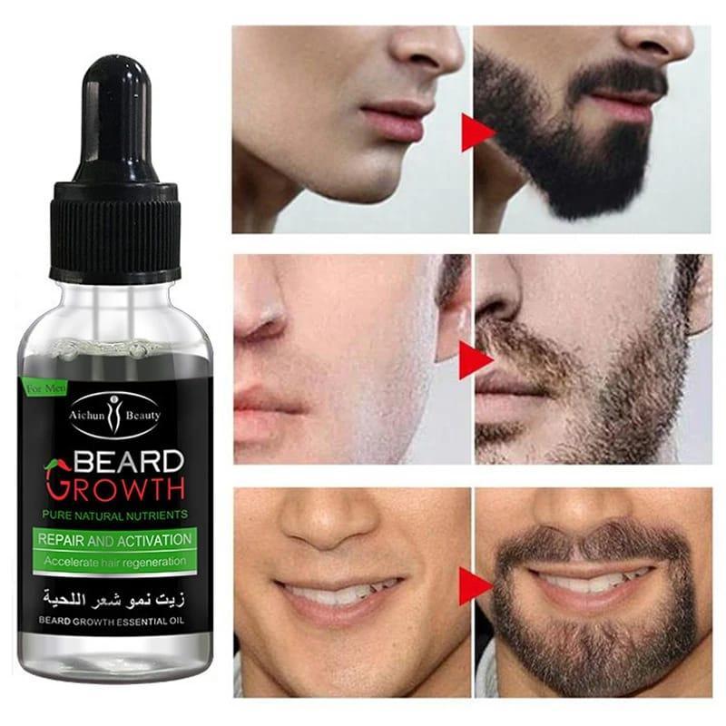 Revitalize Your Grooming Routine with All Hair Types Beard Oil - 30ml for Hair Growth & Scalp Care