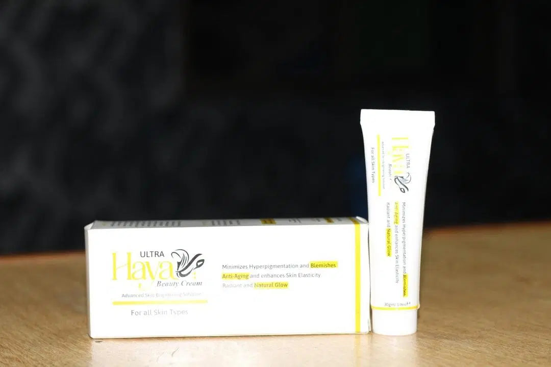 Look Loom Ultra Haya whitening cream for face with skin brightening and blemish reduction benefits